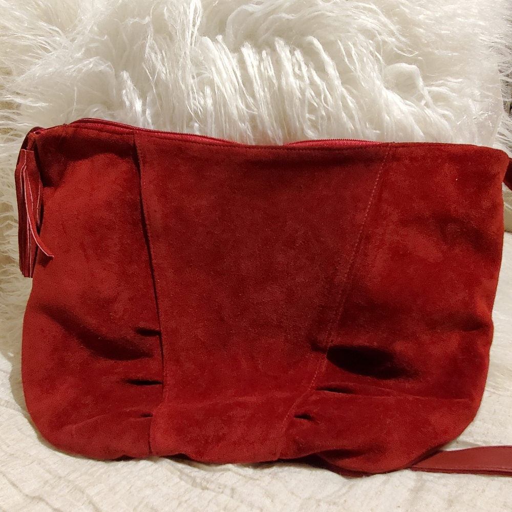 Jennifer Moore suede bag